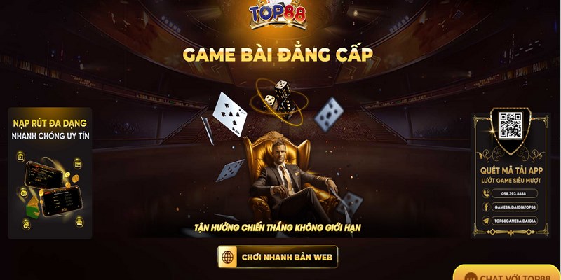 Thiên đường trò chơi game bài đổi thưởng top88