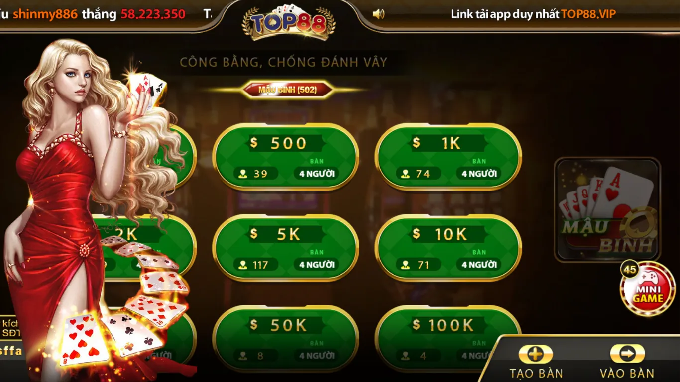 Phá Đảo Game Mậu Binh Top88 Với Cách Chơi Tuyệt Đỉnh